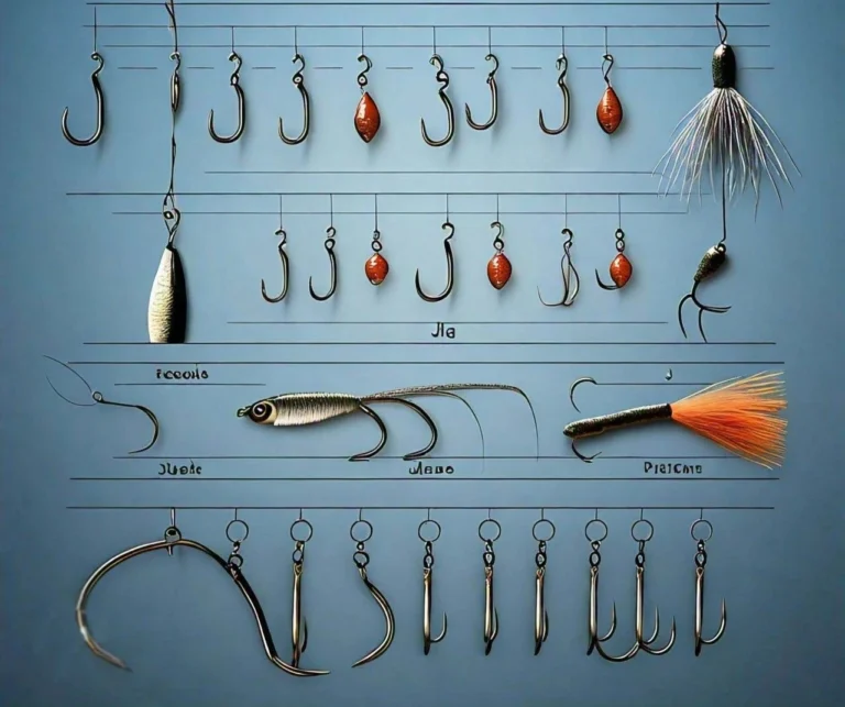 fishing hook size