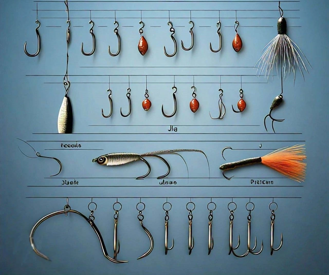 Complete Fishing Hook Size Guide And Types Chart The Fishing Magazine