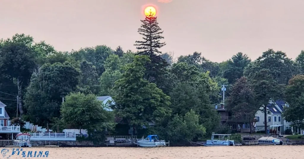 Webster lake fishing destination