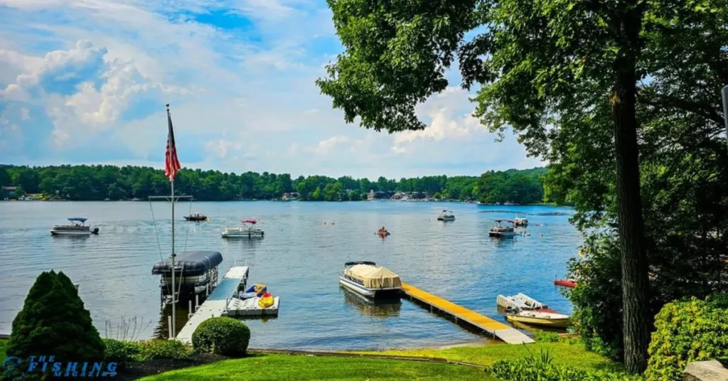 Webster Lake summer fishing